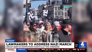 GDL Nashville - News I was horrified Lawmakers speak out after Nazi group marches through Nashville