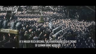 Hitler Speaks at Rheinmetall Borsig Factory 1940