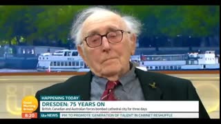 Dresden Survivor Blames Churchill for War Crimes