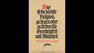 The highest religion is to win or die for justice and truth.Â Ernst Moritz Arndt.â€ (#38, 15 - 21 September 1940)