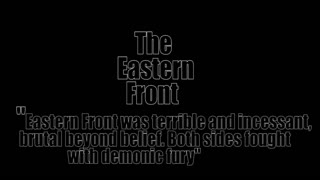 WW2 The Eastern Front %28Brutal Footage%29