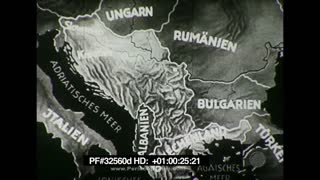 32560d HD German Report of Balkans surround on all sides Silent Periscope Film