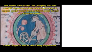 1530 Geneva birds' head haggadah plague doctors sprayed poisoned smelly bubonic powder richer people's houses doors  handles and doors corners