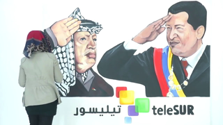 Palestinian artist remembers Hugo Chavez