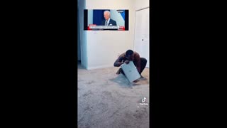 Black guy making fun of Joe Biden