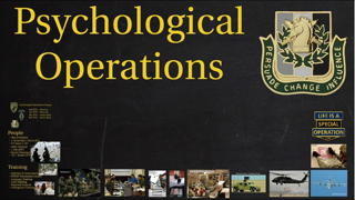 ðŸ‡ºðŸ‡¸ðŸ¤ðŸ‡µðŸ‡¸ Think and behave like a soldier: PSYOP Explained â€“ What are Psychological Operations / Military Information Support Operations?