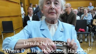 Frau Ursula Haverbeck Where Did The Holocaust Happen (E