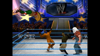 Virtual Minstrel Sports Theatre - The N!gg3r Jew vs. Cr!m!n!gg3r vs. The Illegal Sp!c vs. The Grand Wizard - Fatal 4 Way Wrestling Match [WWE All Stars PS2 Emulator Gameplay] [WWE All Stars PS2 Emulator Gameplay] (June 8, 2023)