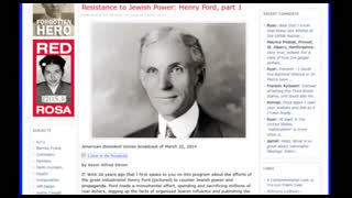 The Struggle of Henry Ford Against the International Jew