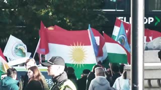 Nordic Resistance Movement: Flash Demonstration in Oslo, Norway