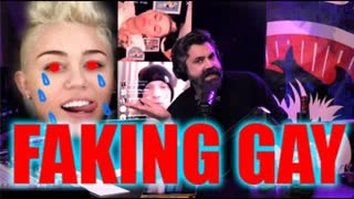 Miley Cyrus Admits To Being A Fake Gay