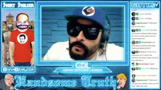 25th GoyimTv.com Livestream / WHITE SUPREMO BURRITO, BANNER DROP & BAKED ALASKA'S CHAT RAIDED BY GDL