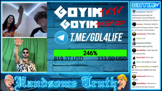 295th GOYIMTV.TV LIVESTREAM: HT on Omegle !!!