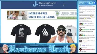 120th GOYIMTV.COM LIVESTREAM: Goyim Tv T-Shirts Make Headlines! Alabama Based! Jewish Porn Industry & Nazino Island