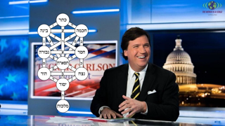 Tucker Carlson practices Kabbalah? (Red String Bracelet)