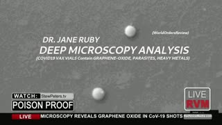 DEEP MICROSCOPY ANALYSIS (VIALS Contain GRAPHENE-OXIDE, PARASITES, HEAVY METALS)