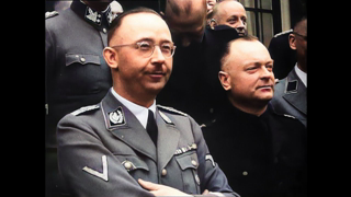 Reichsführer-SS Heinrich Himmler bezoekt NSB 19 mei 1942