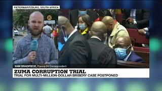 Former South African president Zuma's corruption trial delayed to May 26