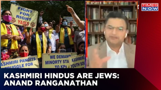 Anand Ranganathan Says Kashmiri Hindus Are Jews But Unfortunately India Isn't Israel | English News