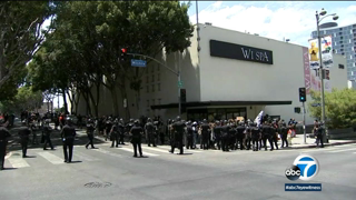 Viral video of client upset over trans woman in MacArthur Park spa fuels dueling protests I ABC7