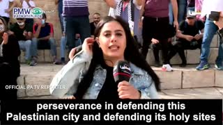 PA TV reporter: Arab rioters prevent Jews from â€œdesecratingâ€ Jerusalem