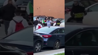 Palestinians lynch an elderly Jewish man in Toronto in Canada.