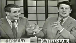 1956 High School Exchange: Switzerland, Germany, Israel, Egypt. "Similarities between countries"