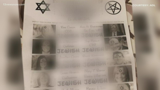 GDL blamed for "National Trend" - Antisemitic flyers distributed in Virginia Beach