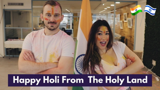 [Desperate Jews seek allies] - India and Israelâ€™s Craziest Festivals -- Holi and Purim