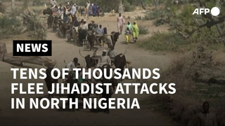 Tens of thousands flee north Nigeria town after jihadist attacks | AFP