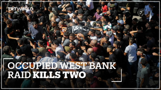 Two Palestinians killed in Israeli raid on occupied West Bank