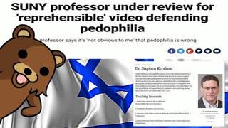 JEWISH NEW YORK PROFESSOR PUSHING PEDOPHILIA WORKING 2 TURN AMERICA INTO SODOM AND GOMORRAH