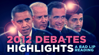 "2012 Debates Highlights" — A Bad Lip Reading of the 2012 US Presidential Debates