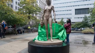 STATUE OF KAREN ðŸ—¿ðŸ UNVEILED AT MANHATTAN COURTHOUSE