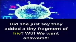 HIV SPIKE PROTEIN FRAGMENT ADDED TO mRNA "VACCINATIONS"?