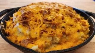 Ultimate Meatloaf Potato Casserole - A Real Man's Meal - Happy Father's Day - The Hillbilly Kitchen