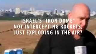 Is the Iron dome just a big scam? It is well known that the Israeli government funded and supporte