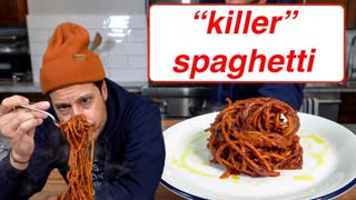 What’s The Secret To This Famous Pasta? BURN IT!