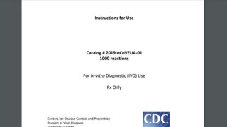 CDC & FDA ADMIT ðŸ’‰ COVID-19 DOESN'T EXIST