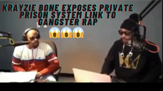 KRAYZIE BONE EXPOSES PRIVATE PRISONS ☭ THAT ARE LINKED TO RAP MUSIC