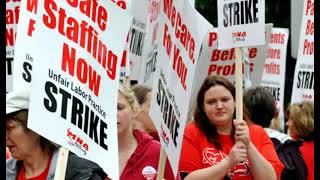 Huge US Nurses' Strike Begins, Largest In History! Thousands Pause Working As Country Falls Apart