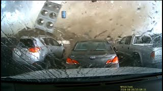 Terrifying Dash Cam Tornado Footage From Lincoln, Nebraska