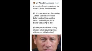 Lin Wood Finally Drops the Epstein to Justice Roberts Children For Sale Tape