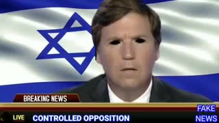 CAN A NICE PERSON UPLOAD THIS VIDEO - MR. NAJADI WILL FALL FOR ZIONIST TRANNY TUCKER CARLSON