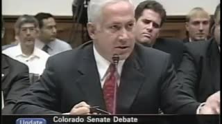 Benjamin Netanyahu in 2002 on explaining to the CIA how to do regime change in Iran