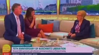 Anne Frank’s step sister, Eva Schloss, tells @piersmorgan on Good Morning Britain that the Auschwi