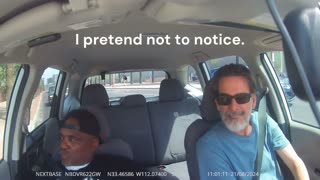 HAD TO CALL 911 ON A DANGEROUS PASSENGER ☈ [SITUATIONAL AWARENESS AVERTS CARJACK...OR WORSE]