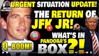 Q-Boom Drops MOAB! The Return Of JFK Jr! The Voice Of Q: What's In Pandora's Box?! Kim Clement...