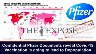 Confidential Pfizer Documents reveal Covid-19 Vaccination is going to lead to Depopulation