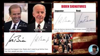 The man claiming to be Joe Biden isn't the real Joe Biden and here's proof - see description for why